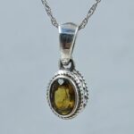 Multi Tourmaline 925 Sterling Silver Pendant (REXT58-121)