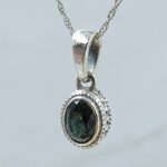 Multi Tourmaline 925 Sterling Silver Pendant (REXT58-123)