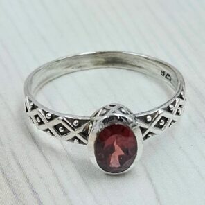 Multi Tourmaline 925 Sterling Silver Ring (REXT58-114)
