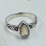 Ethiopian Opal 925 Sterling Silver Ring (REXT34-44)