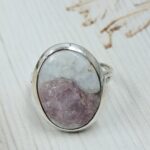 Cinnabar Size US 7 925 Sterling Silver Ring (REXT12-172)
