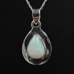 Ethiopian Opal 1" 925 Sterling Silver Pendant (RS4-257)