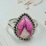 Cotton Candy Turquoise Size US 7 925 Sterling Silver Ring (REXT55-536)