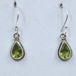 Peridot 925 Sterling Silver Earring (REXT9-54)