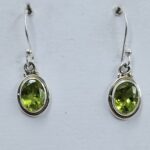 Peridot 925 Sterling Silver Earring (REXT9-53)