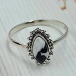 White Buffalo Turquoise 925 Sterling Silver Ring (REXT89-453)