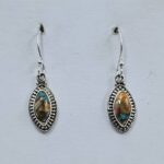 Spiny Oyster Turquoise 925 Sterling Silver Earrings (REXT128-198)