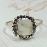 Mother of Pearl 925 Sterling Silver Ring (REXT33-171)