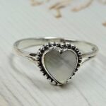 Mother of Pearl 925 Sterling Silver Ring (REXT33-173)
