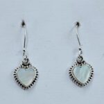 Mother of Pearl 1" 925 Sterling Silver Earrings (REXT33-179)