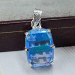 Aurora Opal 925 Sterling Silver Pendant (REXT111-26)