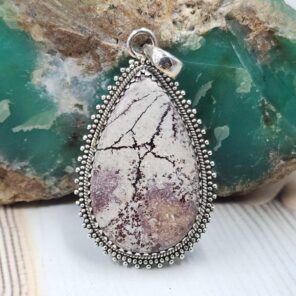 Jasper 925 Sterling Silver Pendant (REXT111-30)