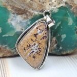 Jasper 925 Sterling Silver Pendant (REXT111-32)