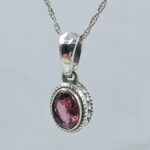 Multi Tourmaline 925 Sterling Silver Pendant (REXT58-127)
