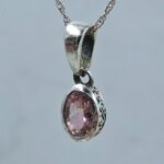 Multi Tourmaline 925 Sterling Silver Pendant (REXT58-126)