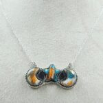 Spiny Oyster Turquoise 925 Sterling Silver Necklace (REXT111-42)