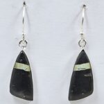 Black Jack Turquoise 925 Sterling Silver Earring (REXT90-147)