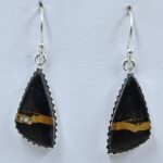 Black Jack Turquoise 925 Sterling Silver Earring (REXT90-142)