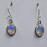 Cut Opal 925 Sterling Silver Earring (REXT89-472)