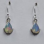 Cut Opal 925 Sterling Silver Earring (REXT89-476)