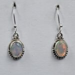Cut Opal 925 Sterling Silver Earring (REXT89-473)