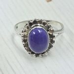 Charoite 925 Sterling Silver Ring (RS7- 350)