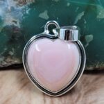 Pink Queen Conch 1.5" 925 Sterling Silver Pendant (REXT95-175)