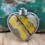 Mookaite 1.5" 925 Sterling Silver Pendant (REXT163-100)
