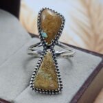 Mine 8 Turquoise Rings Size US 10 925 Sterling Silver Ring (REXT120-60)
