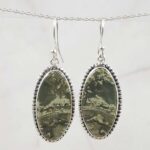 Jasper 925 Sterling Silver Earring (REXT15-81)