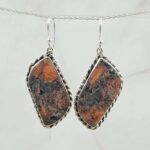 Jasper 925 Sterling Silver Earring (REXT15-86)