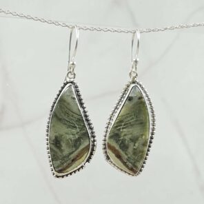 Jasper 925 Sterling Silver Earring (REXT15-83)