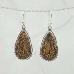 Jasper 925 Sterling Silver Earring (REXT15-99)