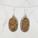 Jasper 925 Sterling Silver Earring (REXT15-91)