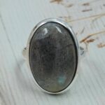 Labradorite Size US 10 925 Sterling Silver Ring (REXT167-99)