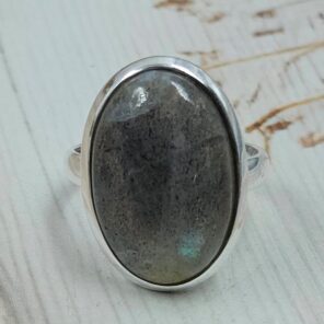 Labradorite Size US 10 925 Sterling Silver Ring (REXT167-99)