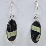 Black Jack Turquoise 925 Sterling Silver Earring (REXT139-55)