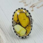 Honey Dahlia Size US 6 925 Sterling Silver Ring (RS88-6)