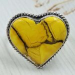 Honey Dahlia Size US 10 925 Sterling Silver Ring (RS88-19)
