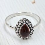 Amber 925 Sterling Silver Ring (RS10-364)