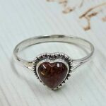 Amber 925 Sterling Silver Ring (RS10-366)
