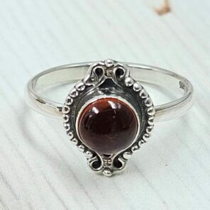 Amber 925 Sterling Silver Ring (RS10-367)