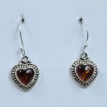 Amber 925 Sterling Silver Earrings (RS10-369)
