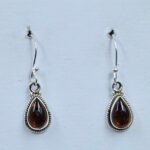 Amber 925 Sterling Silver Earrings (RS10-371)