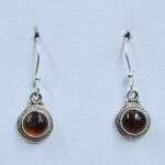 Amber 925 Sterling Silver Earrings (RS10-368)