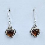 Amber 925 Sterling Silver Earrings (RS10-373)