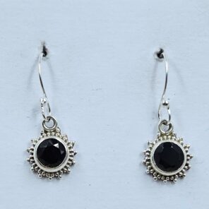 Cut Kyanite 925 Sterling Silver Earrings (RS10-382)