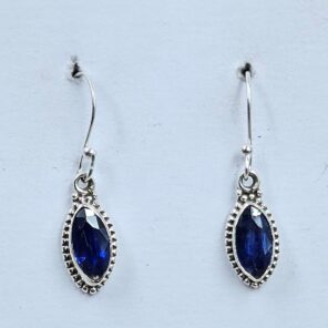 Cut Kyanite 925 Sterling Silver Earrings (RS10-377)