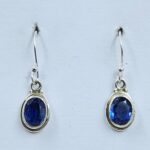 Cut Kyanite 925 Sterling Silver Earrings (RS10-380)
