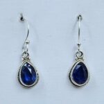 Cut Kyanite 925 Sterling Silver Earrings (RS10-376)